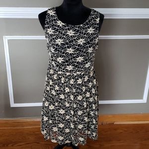 Sleeveless Flowered Dress